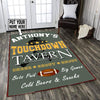 Personalized Touchdown Tavern Rug 06290
