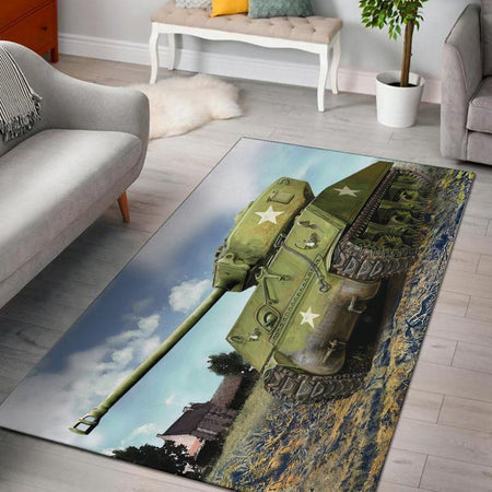 Sherman Rug M4 Sheman Tank 04888