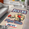 Personalized Boxing Fight Club Rug 05785