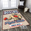 Personalized Boxing Fight Club Rug 05785