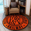 Pittsburgh Living Room Round Mat Circle Rug Pittsburgh & West