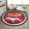 Mack Living Room Round Mat Circle Rug Mack Truck 02045