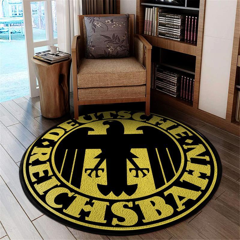 Drg Living Room Round Mat Circle Rug Deutsche Reichsbahn