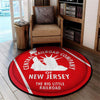 Cnj Living Room Round Mat Circle Rug Central Railroad of New