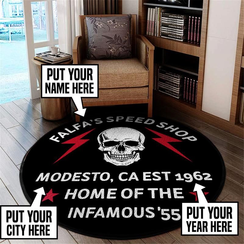 Falfa's Speed Shop American Graffiti [personalized] Living Room