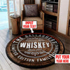 Personalized Whiskey Limited Edition Living Room Round Mat