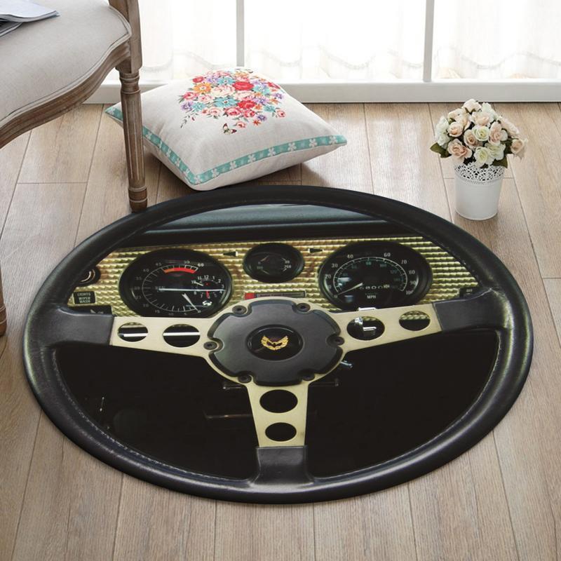 Bandit Living Room Round Mat Circle Rug Trans Am Pontiac