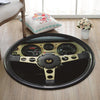 Bandit Living Room Round Mat Circle Rug Trans Am Pontiac