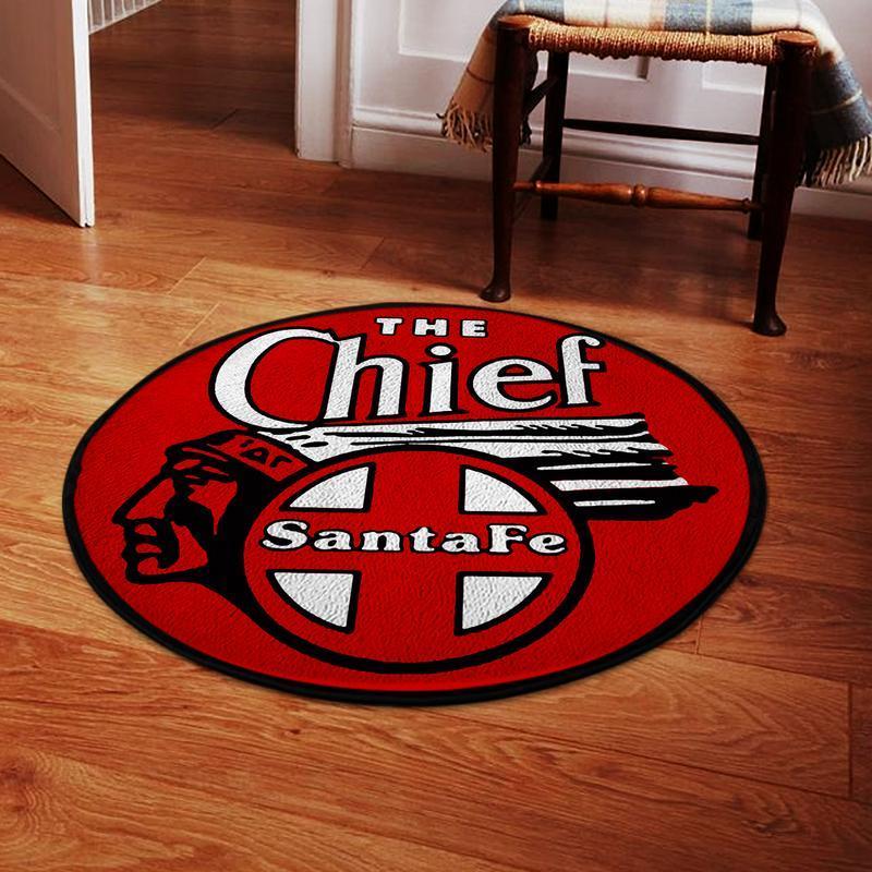 Santafe Living Room Round Mat Circle Rug the Chief Santa Fe
