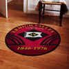 Lehigh Living Room Round Mat Circle Rug Lehigh Valley Railroad