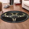 Bandit Living Room Round Mat Circle Rug Trans Am Pontiac