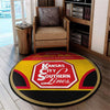 Kansas Living Room Round Mat Circle Rug Kcs Kansas City Southern