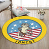 Topgun Living Room Round Mat Circle Rug Top Gun 02732