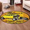 Ag Living Room Round Mat Circle Rug American Graffiti Milner