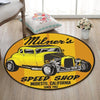 Ag Living Room Round Mat Circle Rug American Graffiti Milner
