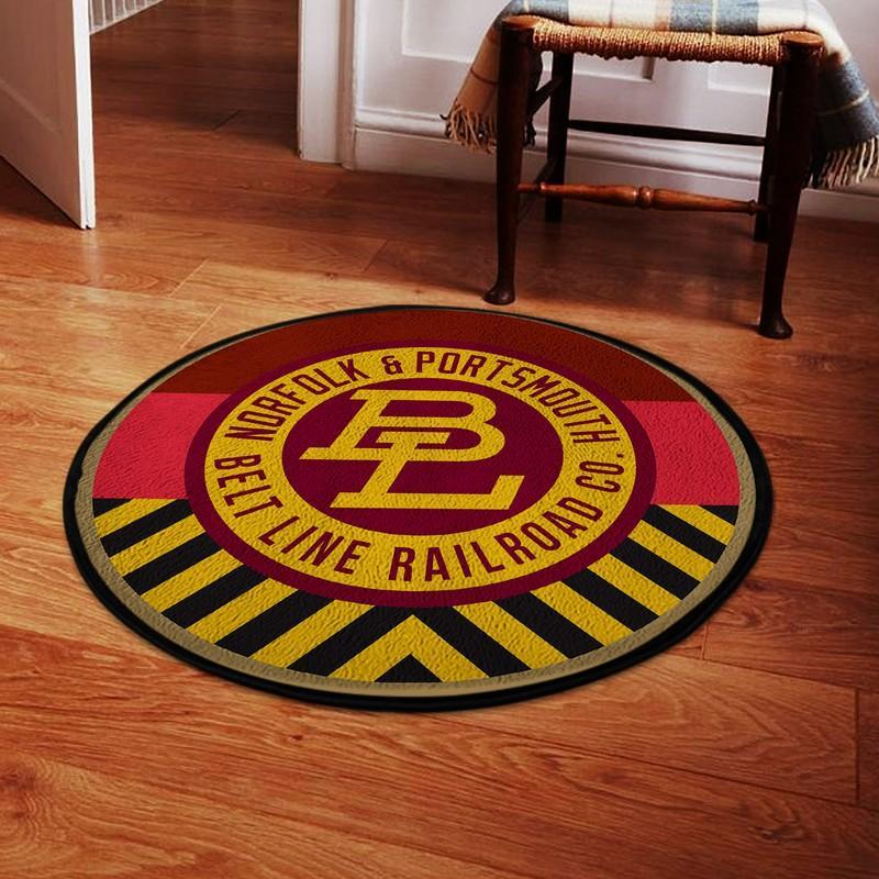 Npbrr Living Room Round Mat Circle Rug Norfolk & Portsmouth