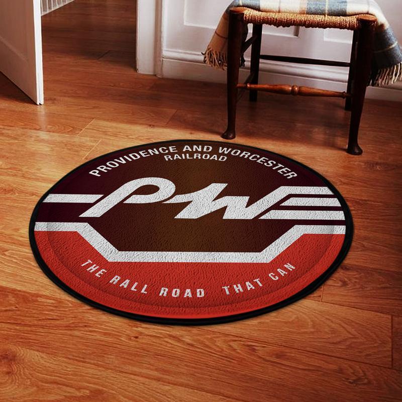 Pnw Living Room Round Mat Circle Rug Providence & Worcester