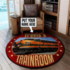 Personalized Gnr Great Northern Railway Living Room Round Mat