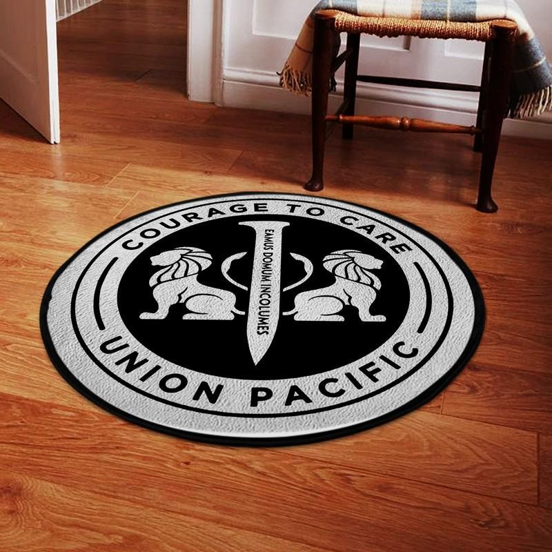 Unionpacific Living Room Round Mat Circle Rug up Union Pacific