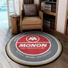Monon Living Room Round Mat Circle Rug Monon Railroad 04760