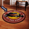 Personalize Vintage Living Room Round Mat Circle Rug Living Room
