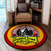 Denverrio Living Room Round Mat Circle Rug Drgw Denver and Rio