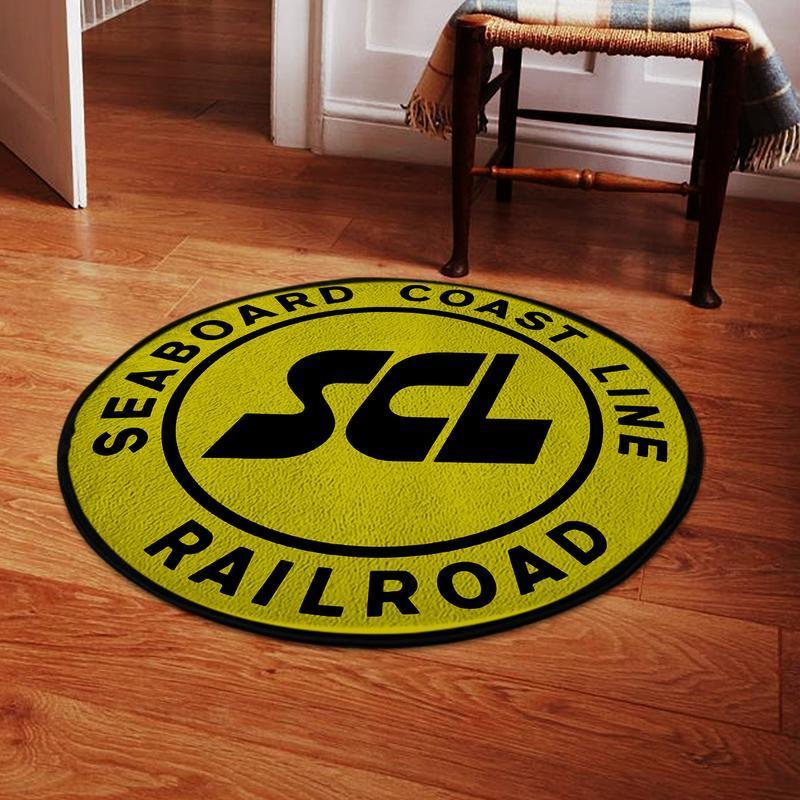 Scl Seaboard Living Room Round Mat Circle Rug Seaboard Coast
