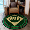 Erie Living Room Round Mat Circle Rug Erie Lackawanna Railroad
