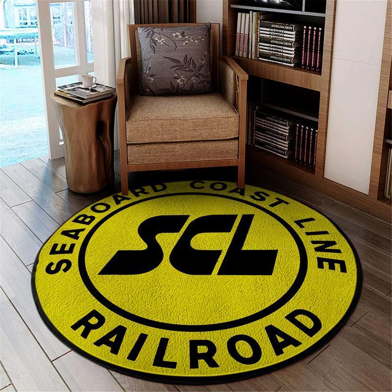 Scl Seaboard Living Room Round Mat Circle Rug Seaboard Coast