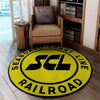 Scl Seaboard Living Room Round Mat Circle Rug Seaboard Coast