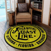 Acl Living Room Round Mat Circle Rug Acl Atlantic Coast Line