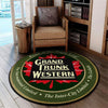 Grandtrunk Living Room Round Mat Circle Rug Grand Trunk Western