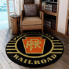 Pennsylvania Living Room Round Mat Circle Rug Prr Pennsylvania