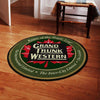 Grandtrunk Living Room Round Mat Circle Rug Grand Trunk Western