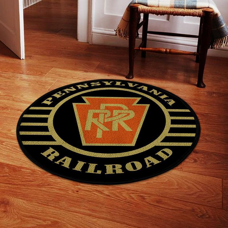Pennsylvania Living Room Round Mat Circle Rug Prr Pennsylvania