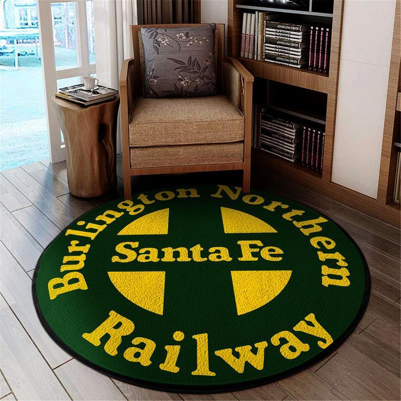 Santafe Living Room Round Mat Circle Rug Burlington Northern
