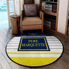Marquette Living Room Round Mat Circle Rug the Pere Marquette