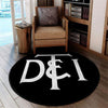 Detroit Living Room Round Mat Circle Rug Detroit Toledo Shore
