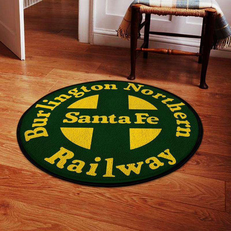 Santafe Living Room Round Mat Circle Rug Burlington Northern