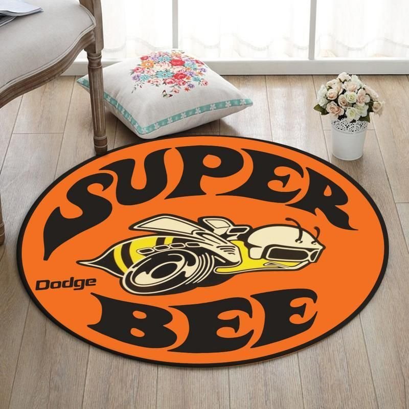 Dodge Living Room Round Mat Circle Rug Dodge Charger Super Bee