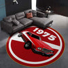 Starsky and Hutch Ford Gran Torino Living Room Round Mat Circle