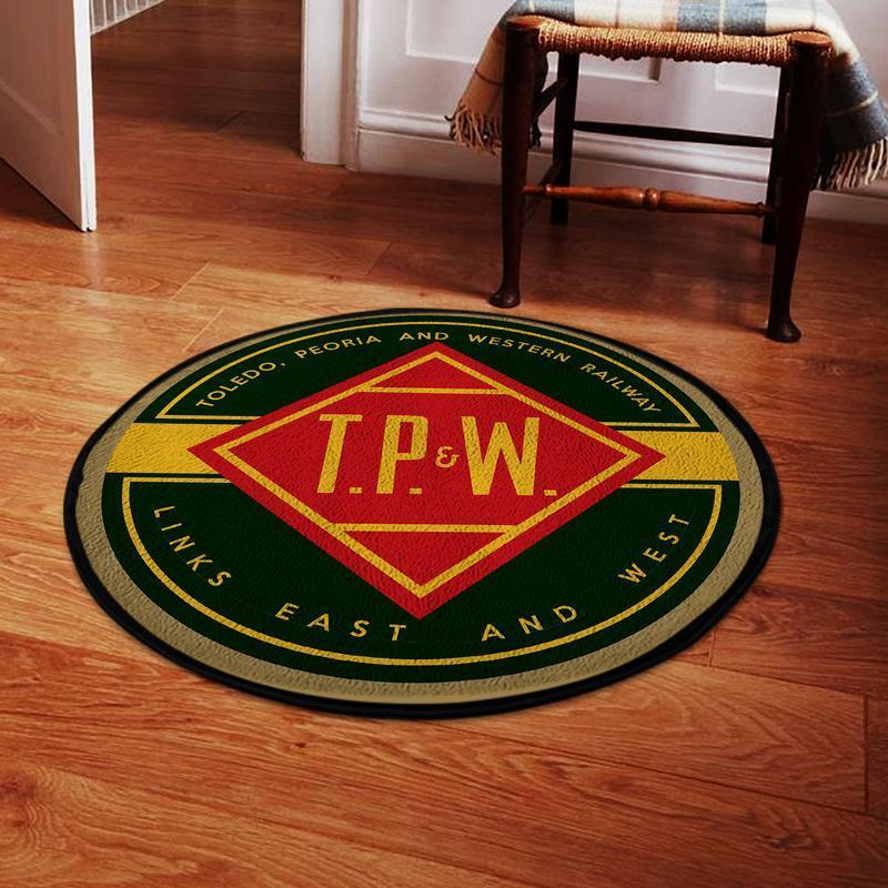 Toledo Living Room Round Mat Circle Rug Toledo, Peoria
