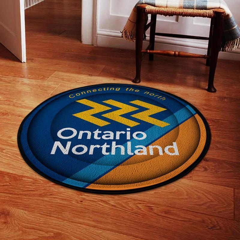 Ont Ontario Living Room Round Mat Circle Rug the Ontario