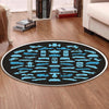 Doh Living Room Round Mat Circle Rug Car Legends General Lee