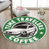 Living Room Round Mat Circle Rug Back to the Future Marty Mcfly