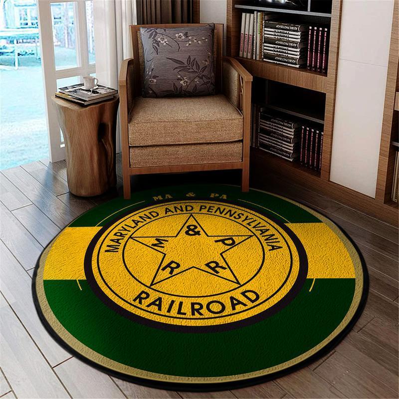 Mapa Living Room Round Mat Circle Rug Ma&pa Maryland &