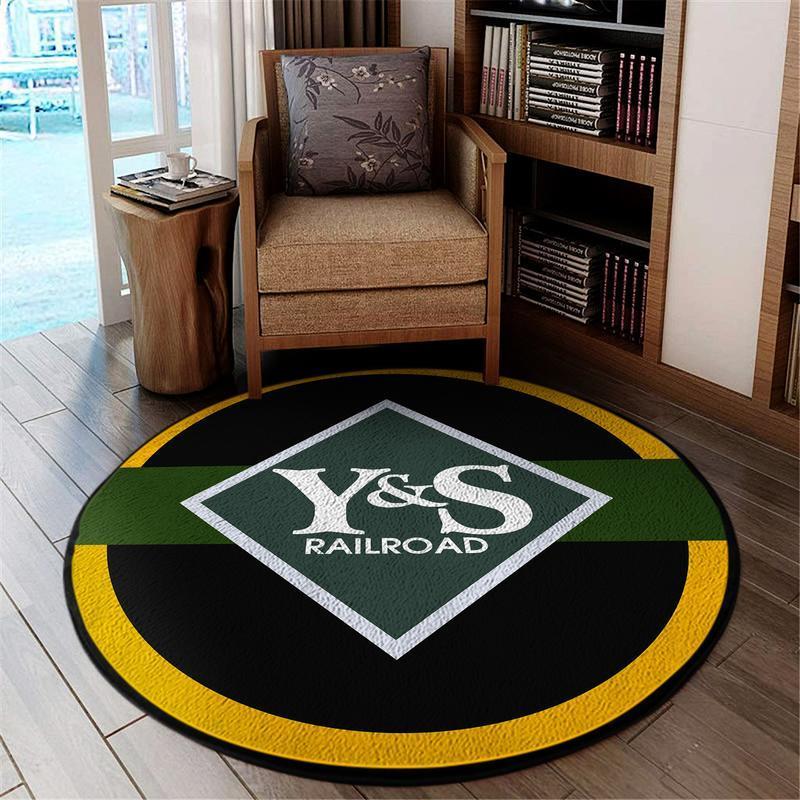 Ysrr Living Room Round Mat Circle Rug Youngstown & Southern