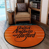 Nh Newhaven Living Room Round Mat Circle Rug New York