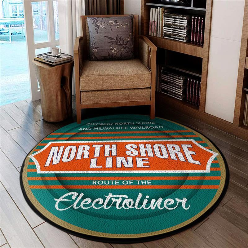Cnsm Living Room Round Mat Circle Rug Cnsm Chicago North Shore &