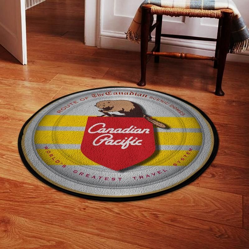 Cpr Living Room Round Mat Circle Rug Canadian Pacific Railroad